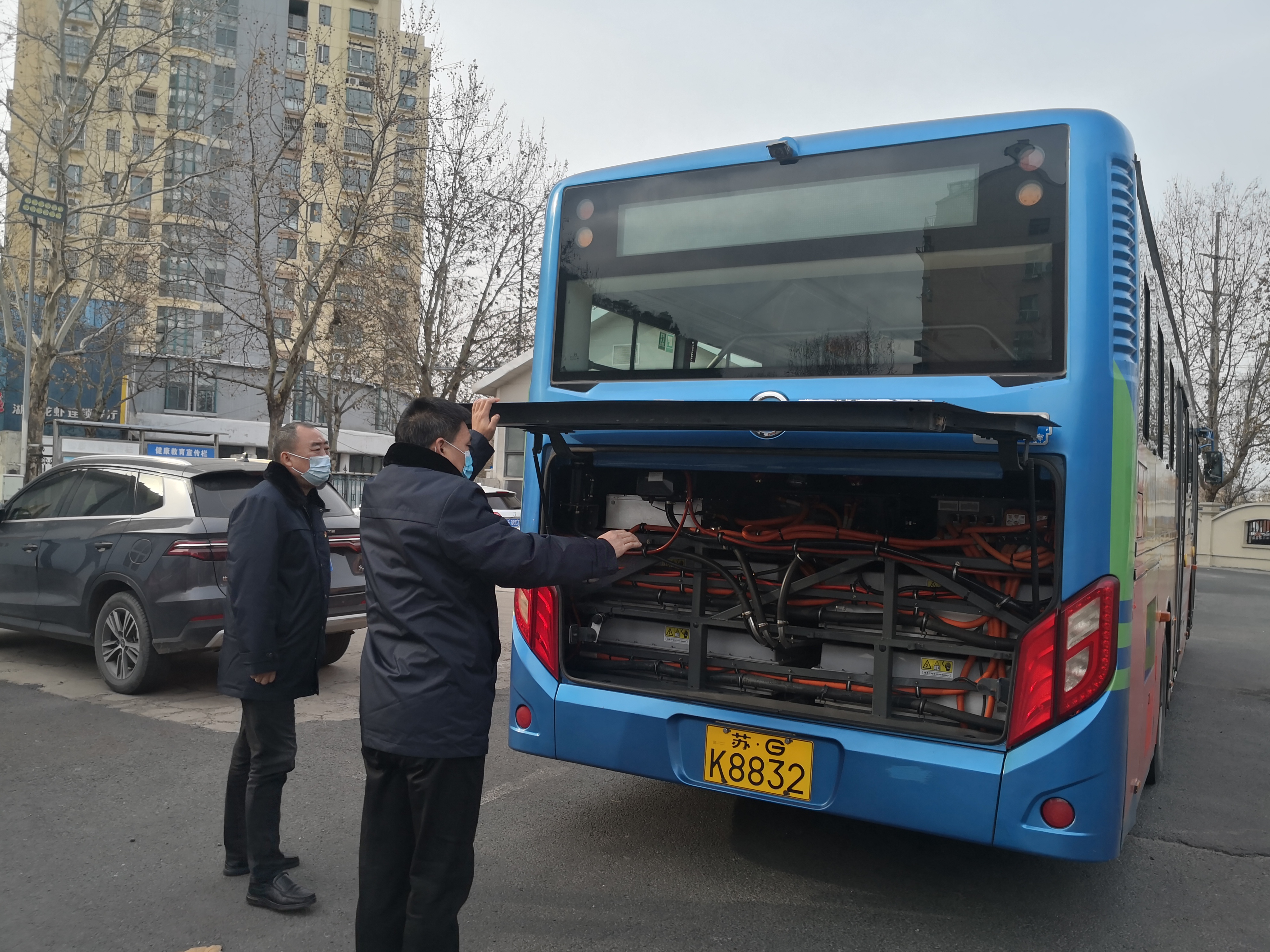 公交集團(tuán)公交事業(yè)二部開展冬季安全生產(chǎn)大檢查