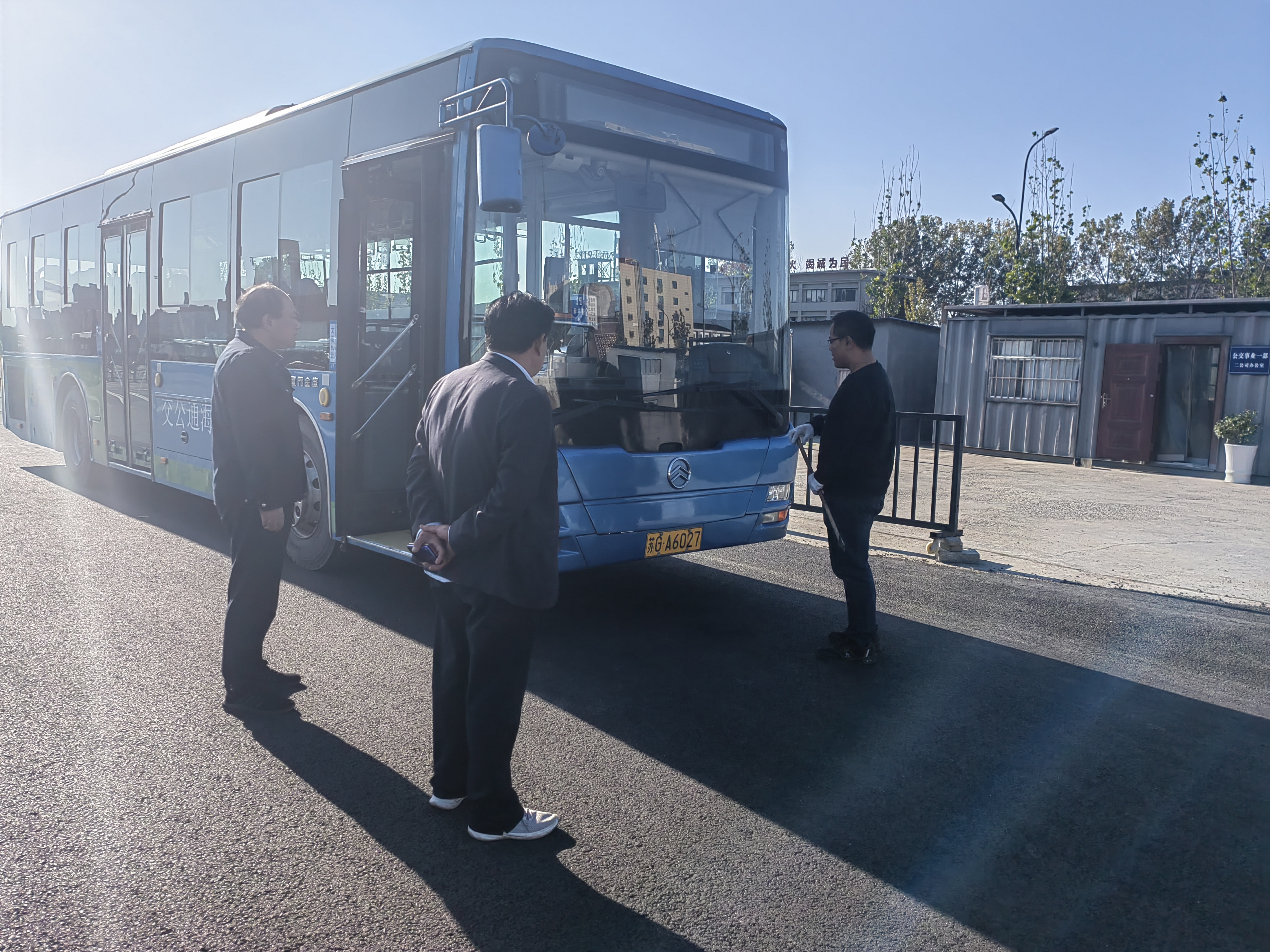 公交集團(tuán)公交事業(yè)一部開展實習(xí)駕駛員單放考核