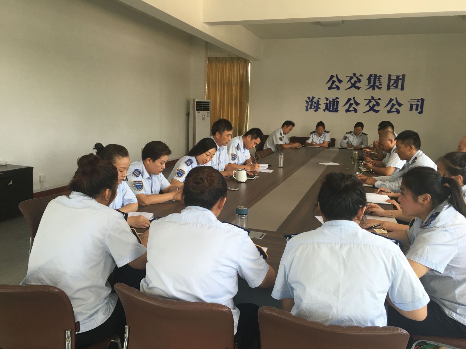 公交集團(tuán)海通公交公司信息中心與分公司管理互動出成效