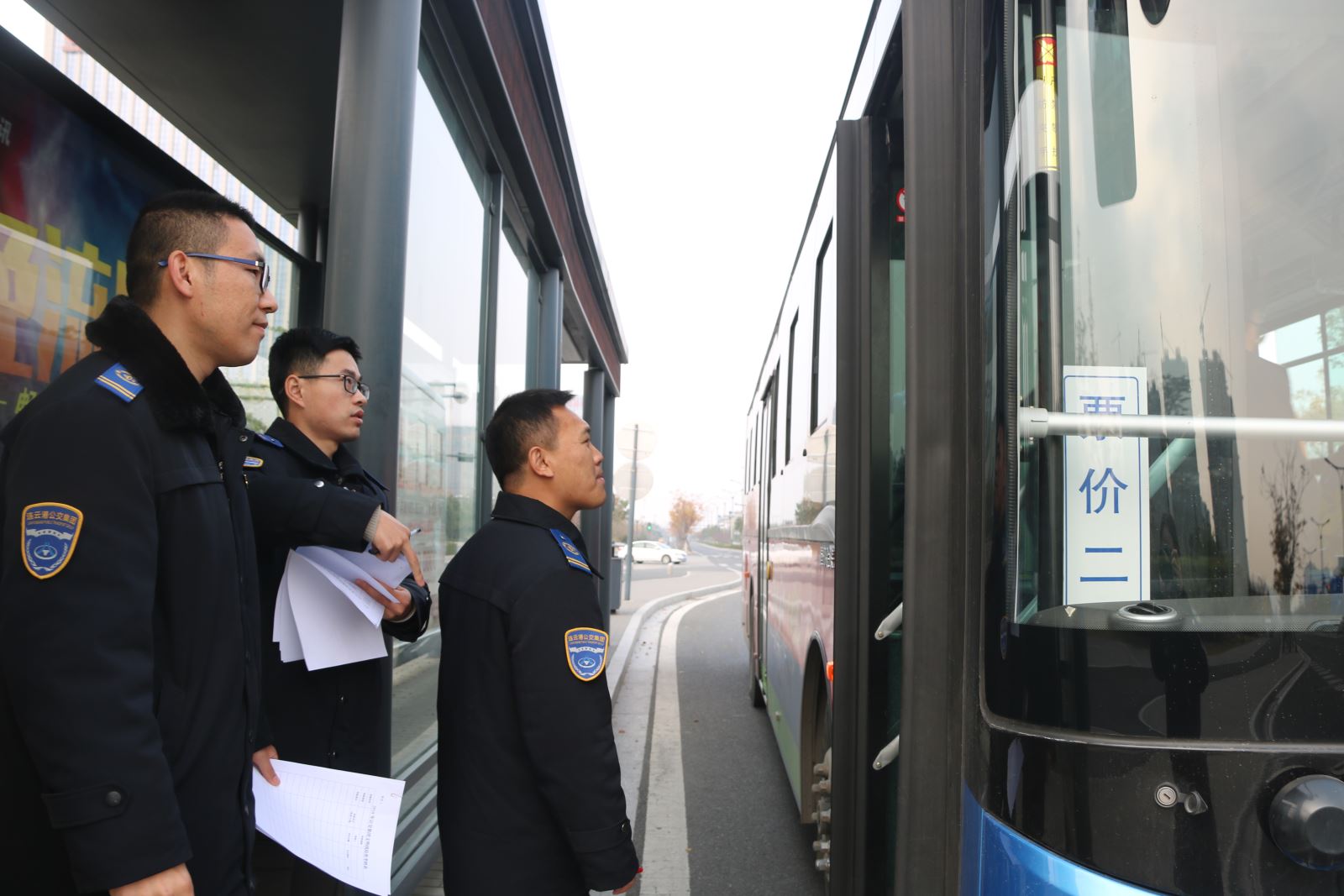 公交集團(tuán)開展文明線、文明崗檢查考核工作